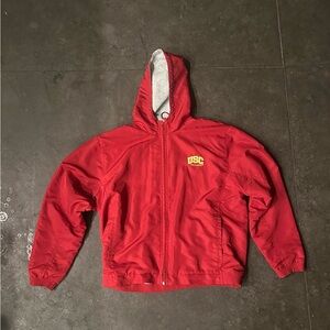 Vintage USC Trojans Zip-Up Windbreaker
